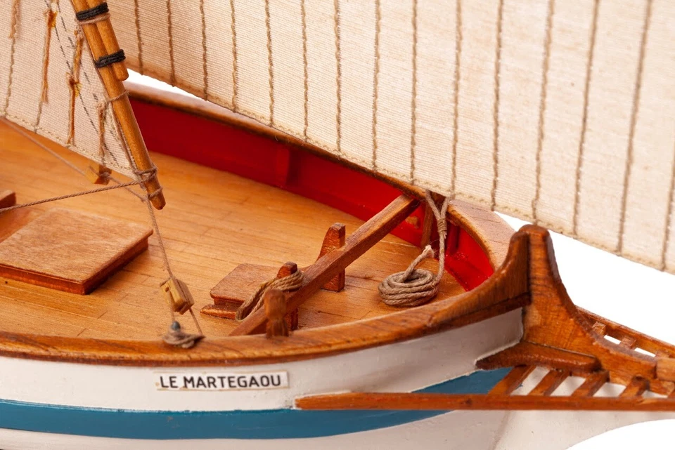 Billing Boats - Le Martegaou 902 - Scatola di montaggio in legno e metallo - Immagine 4 di 4