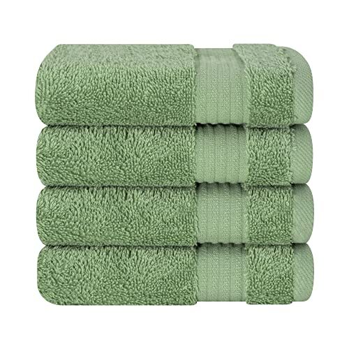 Cotton Paradise 100% Cotton 4 Piece 13" x 13" Bath Assorted Sizes , Colors - Picture 45 of 104