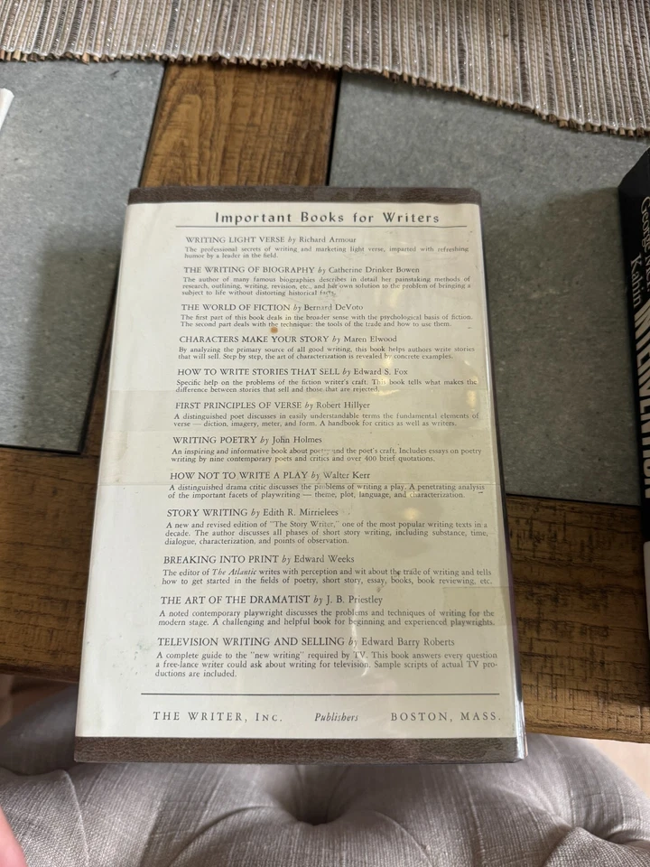 Writing Detective and Mystery Fiction by A.S. Burack revised edition hardcover - Image 2 of 3