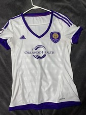 Adidas Orlando City SC MLS  Soccer Jersey size M Women .&rdquo;GOOD CONDITION&rdquo;PreOwned