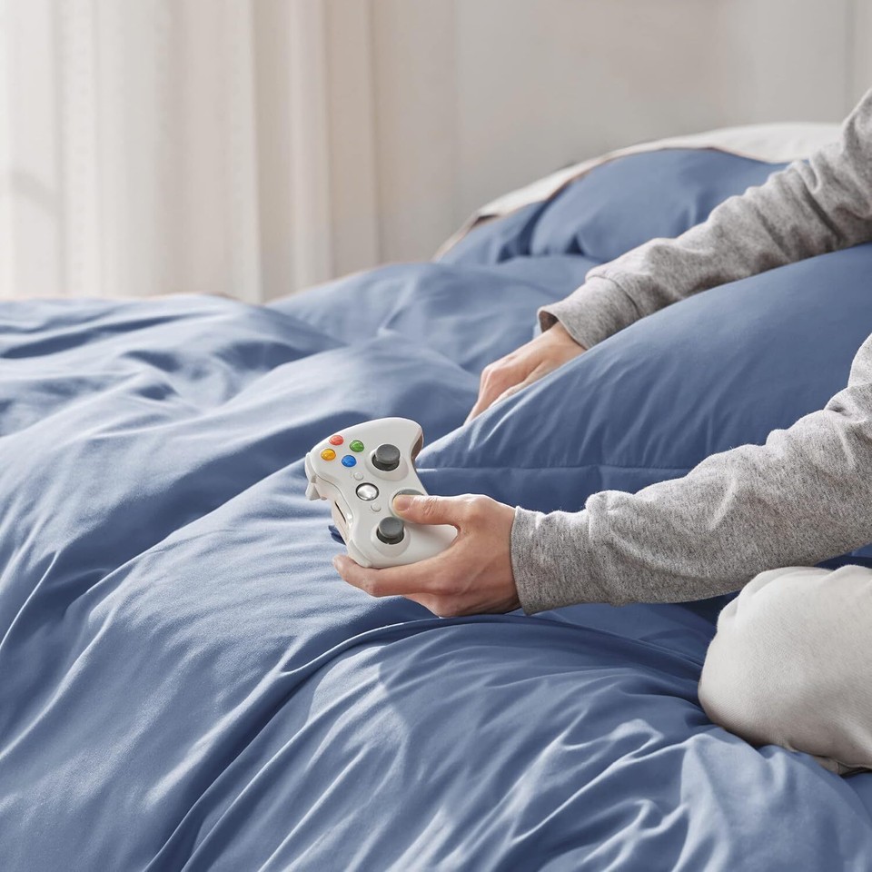 Blue Duvet Cover King Size Soft Double Duvet Cover for Kids with eBay