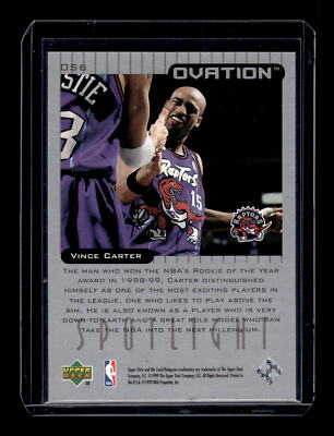 1999 Upper Deck Ovation #OS6 Vince Carter Spotlight Mint+