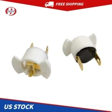 1 Pair Headlamp Bulb Light Socket Fit 2005-2006 Mitsubishi Outlander MB606747