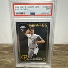 2024 Topps Chrome Update #USC88 - Paul Skenes RC - PSA 9 - Pittsburgh Pirates