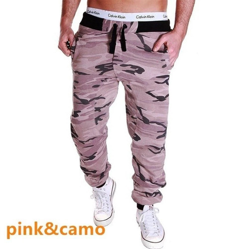 Camouflage Herren Cargo Combat Army Camouflage Sporthose Jogginghose Sweatpants Hose - Bild 11 von 30