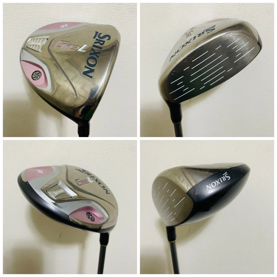Ladies SRIXON GiE-L Club Set 1W 5W 5-9i Pw Aw Sw 10pc RH Graphite Women Golf - Image 2 of 4