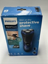 Image of Philips AquaTouch AT887/16 Electric Shaver (Sealed)Discontinued Rare Blue/black