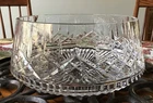 VINTAGE WATERFORD IRELAND 10" CRYSTAL SALAD/FRUIT BOWL IN LISMORE PATTERN