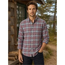 Faherty All-Time Lightweight Brushed Flannel ...