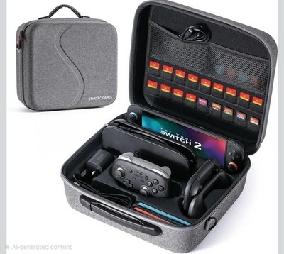 STARTRC GAMES Switch 2 All in One Carrying Case for Nintendo Switch 2, Portable