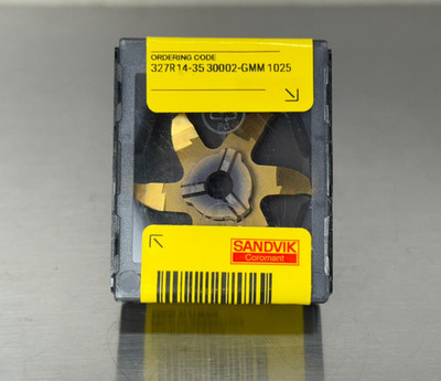 Sandvik 327R14-35 30002-GMM 1025 Carbide Insert CoroMill Grooving (Qty. 1)