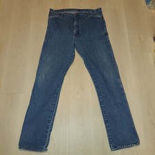 Vintage Wrangler 13MWZ Jeans Mens 39X35 ? Blue Cowboy Cut Straight Made in USA