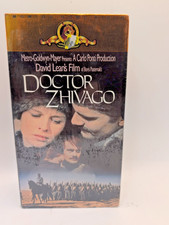 Doctor Zhivago 2 VHS Set NEW Sealed Omar Sharif Julie Christie MGM Classic