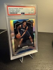 Panini 2019-20 Prizm Chuma Okeke Magic #262 Silver Prizm Rookie PSA 9