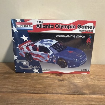 Monogram Dale Earnhardt 1996 Atlanta Olympic Games Chevy Monte Carlo 1:24 Sealed