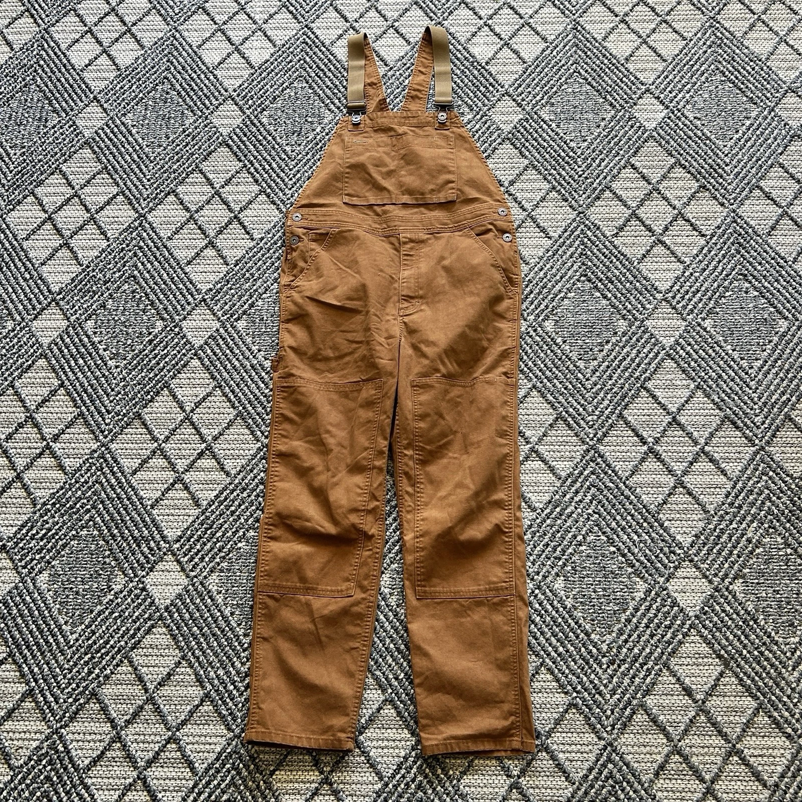 REI Cooperative Mens Overalls Size Medium x 30 Brown Outdoor Canvas Double Knee
Opens in a new windo