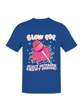 Officially Licensed Blow Pop Charms Blow Pop Design Men's T-shirt