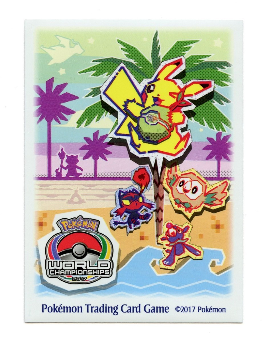 2017 Anaheim Competitor Individual Card Sleeve Pokemon World