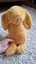 Jellycat Medium Bashful Saffron Yellow Bunny Rabbit - Retired Rare