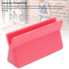 Chalk Sharpening Tool Tailors Chalk Sharpener Rosy Wear Resist Portable For Home
