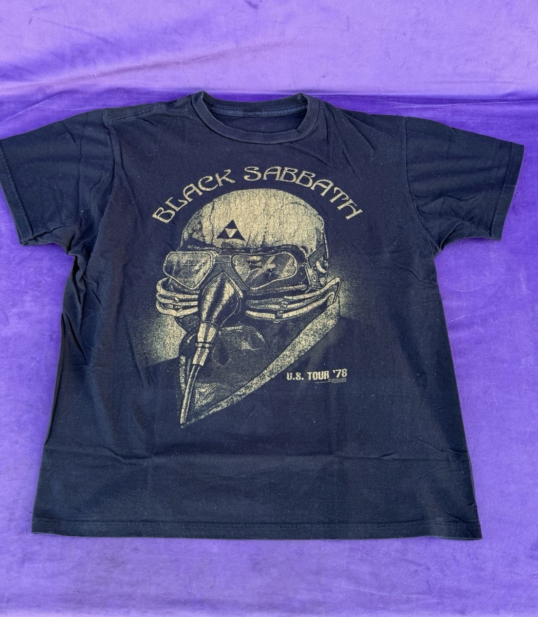 Black Sabbath T Shirt US Tour 78 Official Mens Avengers Iron Man