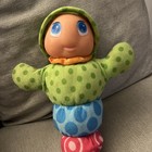 Glow Worm. Two Face Awake Asleep Bedtime light up gloworm plush working