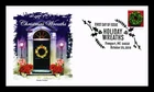 US COVER CHRISTMAS WREATHS FIRST DAY ISSUE PANDA CACHET
