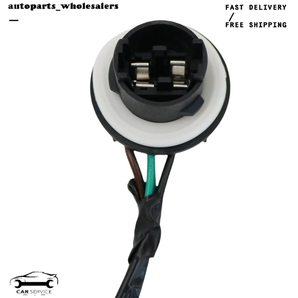 2Pcs For Chevrolet Silverado 3500 HD 2007-2014 Headlamp Wiring Harness 15841610 - Image 4 of 4