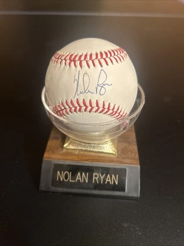 Nolan Ryan Signed Baseball With Coa