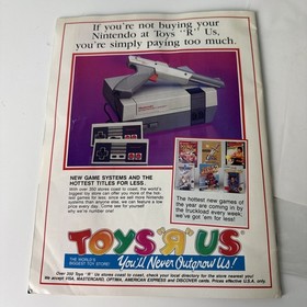 1989 GamePro Magazine Premiere #1 Issue Complete Nintendo Sega Atari Great Cond