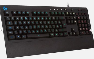 Logitech 213 Prodigy Gaming Tastatur, LIGHTSYNC RGB Tasten mit Hintergrundbeleuchtung