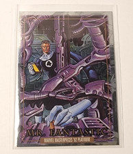 2024 SkyBox Marvel Masterpieces '92 Platinum Holofoil #59 Mr. Fantastic