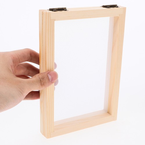 3 PCS Papermaking Mold Frame DIY Package Handmade Supplies Screen Kids - Picture 5 of 12