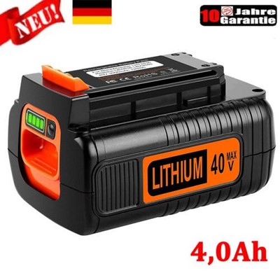 36V 4,0Ah Akku Für Black & Decker 40V Max Li-Ion LBXR36 LBX2040 BL20362 LSW36
