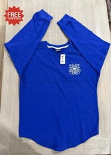 U.S. Coast Guard Blue Long Sleeve Sweatshirt - Size Women s M / Medium - NWT