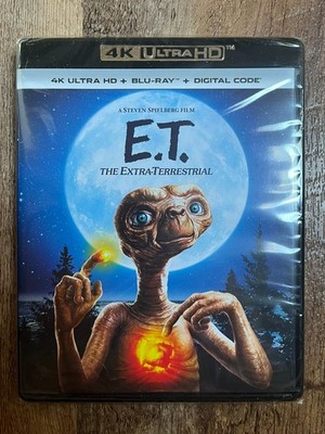 E.T. The Extra-Terrestrial (4K UHD + Blu-ray + Digital, 1982, Region Free) *NEW*