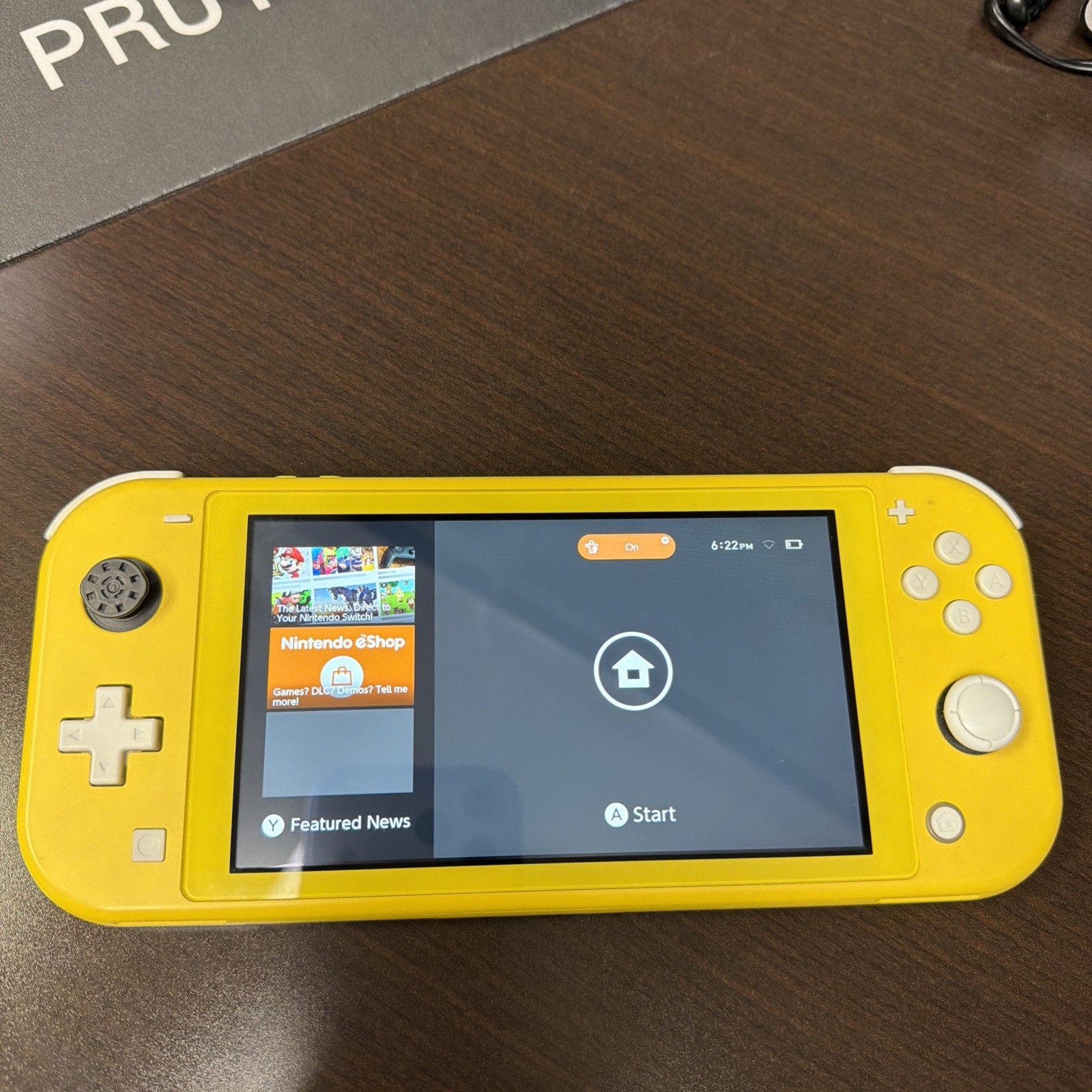 Nintendo Switch Lite Yellow Handheld Console
