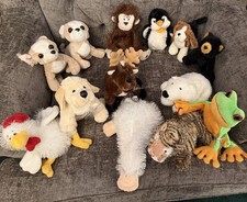 GANZ-Webkinz Lot Of 13,Dogs, Frog,chicken,polar,platypus, More FINAL PRICE