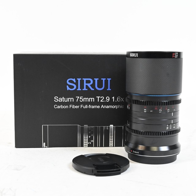Sirui Saturn 75mm T2.9 1.6x Carbon Fiber Anamorphic Lens for Nikon Z #135