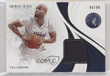 2018-19 Panini Immaculate Materials 44/99 Taj Gibson #MT-TGB fm0