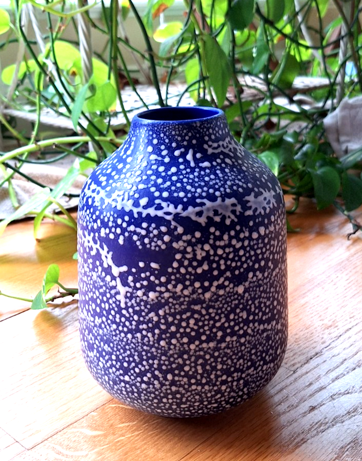 10¹² terra Trianglar Twist Vase ブルー 10¹² terra Trianglar Twist Vase ブルー 10 Terra Glass & Copper