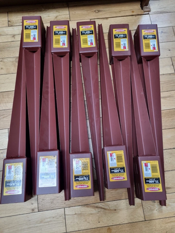 Metpost Grip Fence Support 75x600mm 10 In Total New - Image 3 of 4