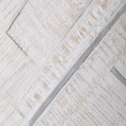 Uttermost 04265 Redondo 24" Square Herringbone Pattern Decorative - White - Picture 5 of 7