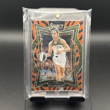 2025 Panini Select WNBA Skylar Diggins Courtside Tiger Print #226 Seattle Storm