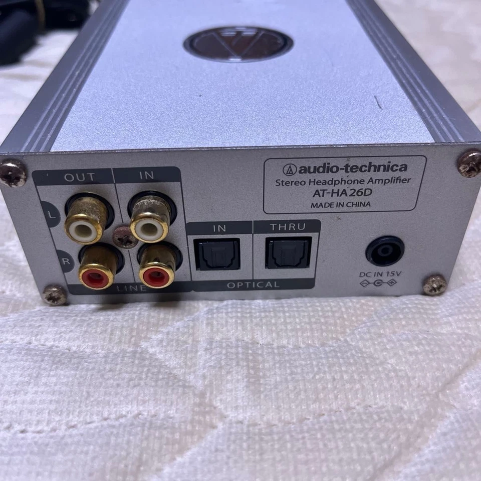 audio-technica AT-HA26D DA converter Stereo Headphone Amplifier Operation confir - Image 3 of 4