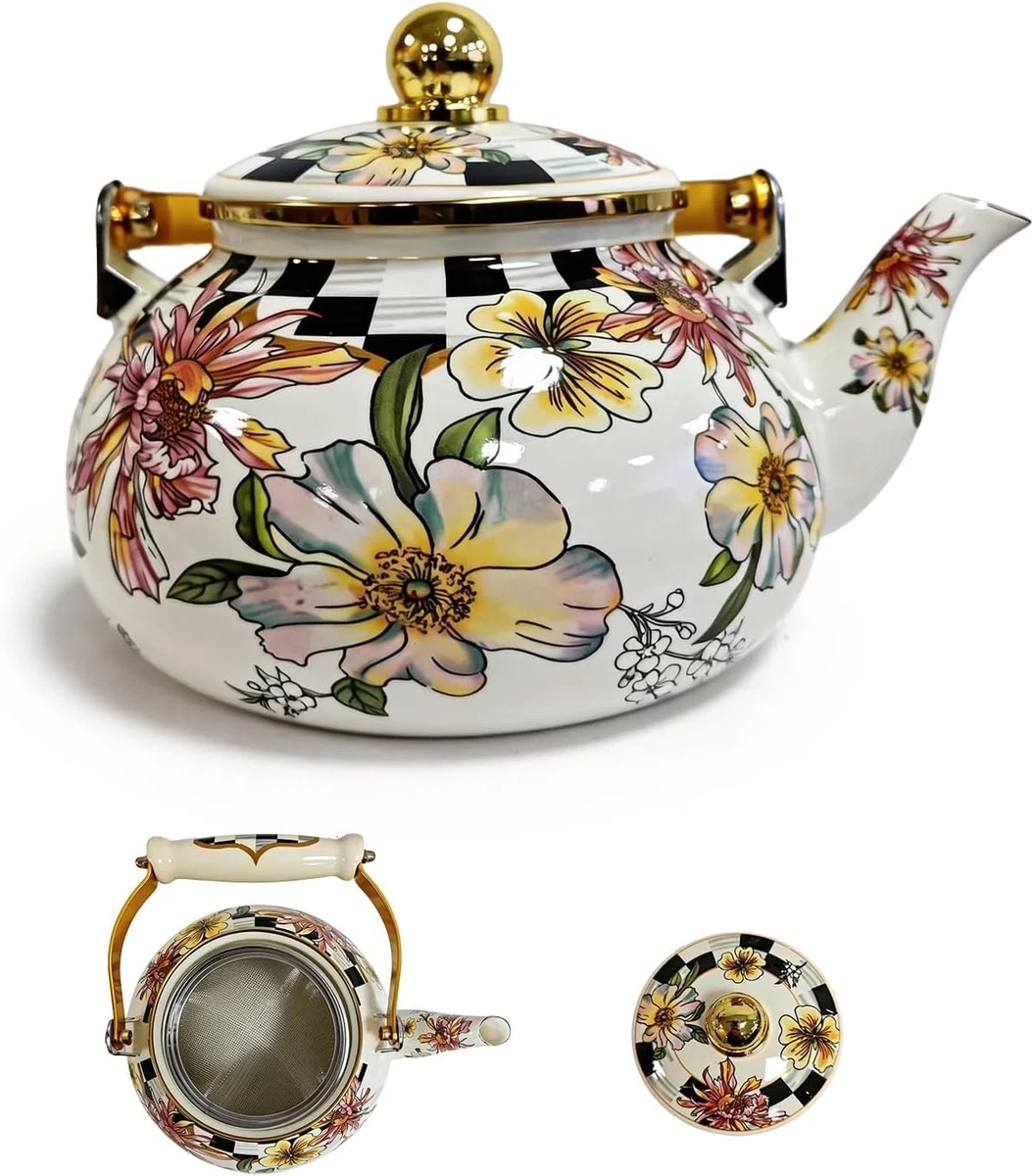 vintage porcelain tea kettle products for sale | eBay