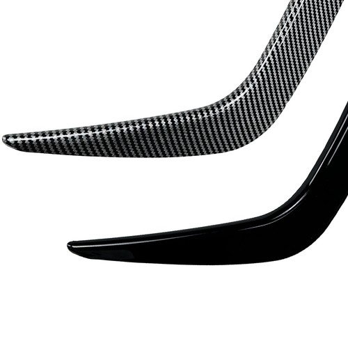 Front Bumper Side C Canards Splitter For BMW 2-Sereis Coupe G42 M-Sport 2022-25 - Picture 3 of 15