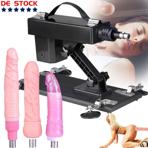 Sex Maschine Fickmaschine mit Dildo Set Sexspielzeug Vibrator Anal Stimulator DE - Bild 18 von 18