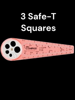 Learning Resources Safe-T Compass (Qty 3)