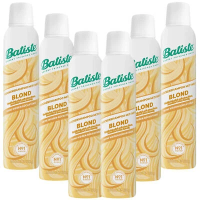 6X 200ML Batiste Shampooing Sec Pour Cheveux Blonds Frais Retouche Racines - Photo 1/3